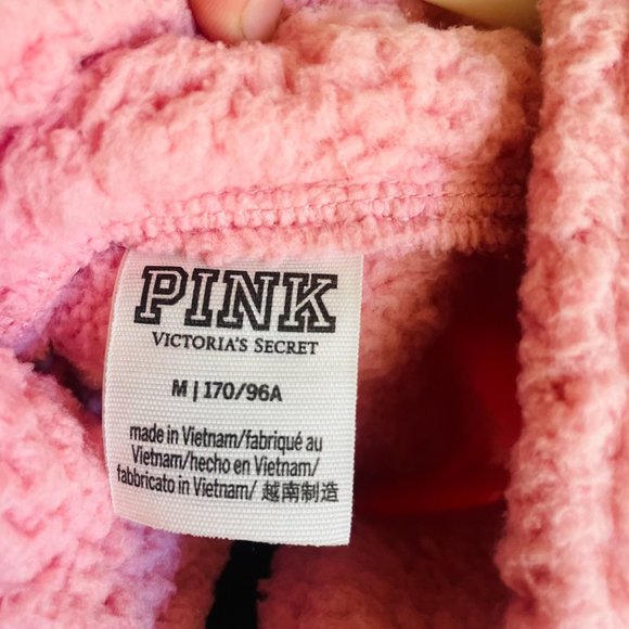Pink Sherpa Vest Woman Size M - Picture 4 of 4